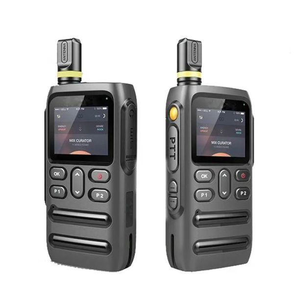 Global Talkie Walkie GT-700 5000 Km Range GSM 4G PTT Android Compatible Two Way Radio with Sim Card