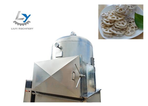 Stainless Steel Automatic Snacks Frying Machine , Vacuum Fried Chips Machine