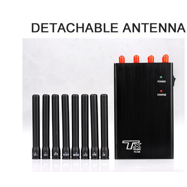 2G / портативный прибор блокатора GPS встряхивателя WiFi антенны Jammer 8 сигнала сотового телефона 3G/4G