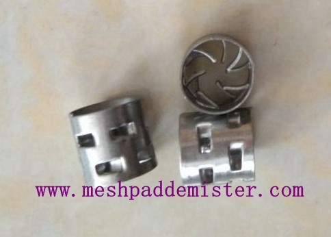 Поглотительная колонна толщина кольца 316l 0.5mm завесы металла 1 дюйма