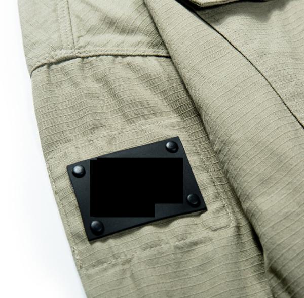 Durable Mens Reflective Jacket Oversize Streetwear Mens Military Cargo Jacket