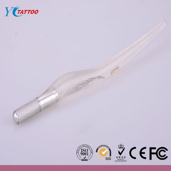 Manual Tattoo Pen For 3D Eyebrow Embroidery Cosmetic Tattoo , Handmade Tattoo Pen