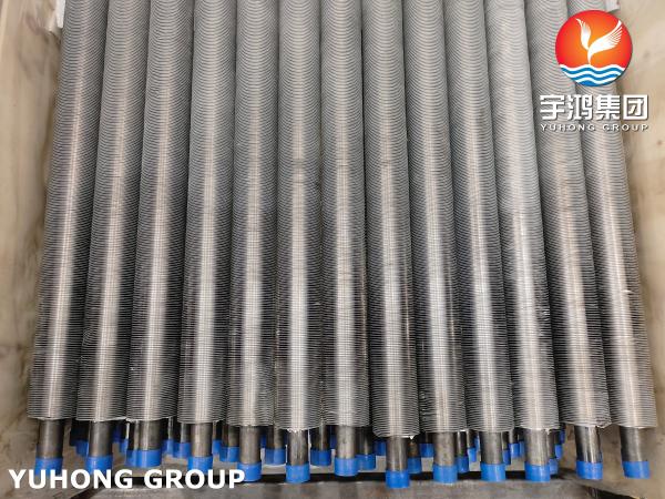ASTM A210 ASME SA210 GR A1 Carbon Steel Aluminium Fin Extruded Air Cooled Heat Exchanger Tube