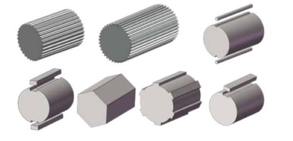 TEX160 Wear Resistance Screw Elements and Milling Shaft for Twin Screw Extruder