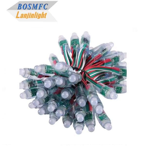 Iluminação de Natal Decorações de Iluminação de Natal Para Outdoors Impermeável 12mm LED Pixel Rgb Iluminação de Natal LED Pixel