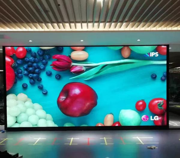 Indoor P2 HD Led Screen Die Casting Alumínio 640*640 Cabinets 3840Hz Refresh Outdoor LED display