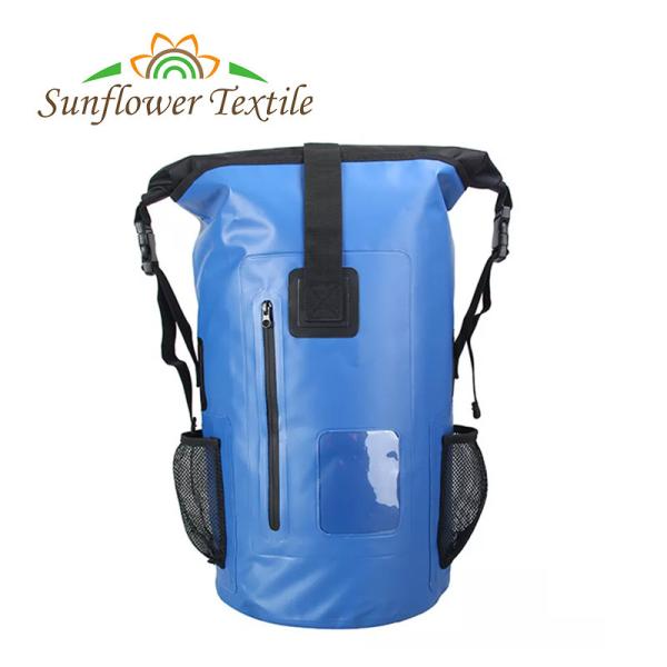 da trouxa impermeável do saco seco do esporte do PVC 30L de 28x62cm cor feita sob encomenda