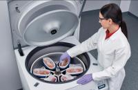 Centrifugador refrigerado 6×1000ml 6000rpm do sangue do assoalho de CFL6R saco ereto
