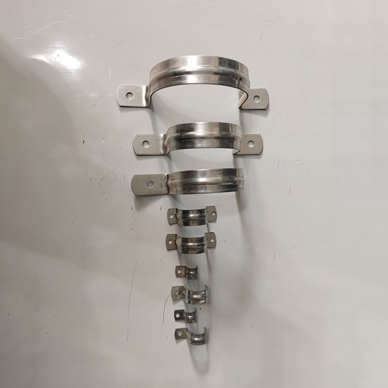 O Shape Saddle Clamp EMT Conduit Accessories Stainless Steel Electrical Conduit Clip