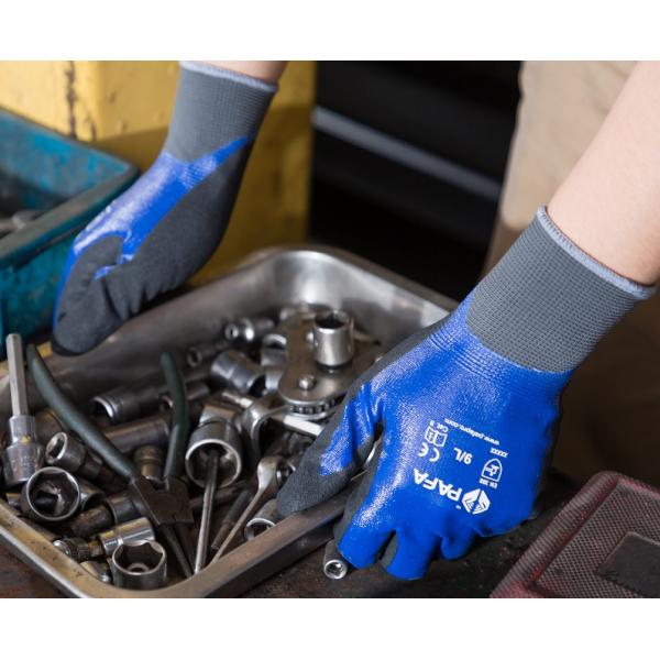 перчатки нитрила покрытые ладонью