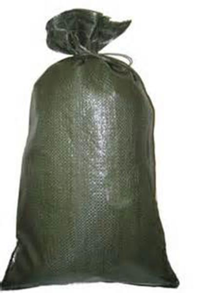 White Empty Polypropylene Sandbags , Heavy Duty Plastic Bags For Sand Packing