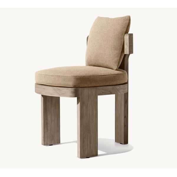 High End Waterproof Teak Outdoor Dining Table And Chairs Patio Garden Soild Wood Set