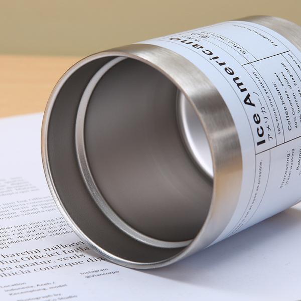 20oz aislamiento y refrigeración copa de helado, simple oficina portátil del coche copa de agua de paja, vacío doble capa 304 de acero inoxidable copa de viaje de bebida fría y caliente