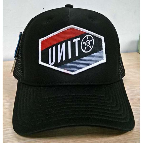 Sombreros para hombre americanos de Hip Hop de la correa de cuero, gorra de béisbol de la malla del camionero