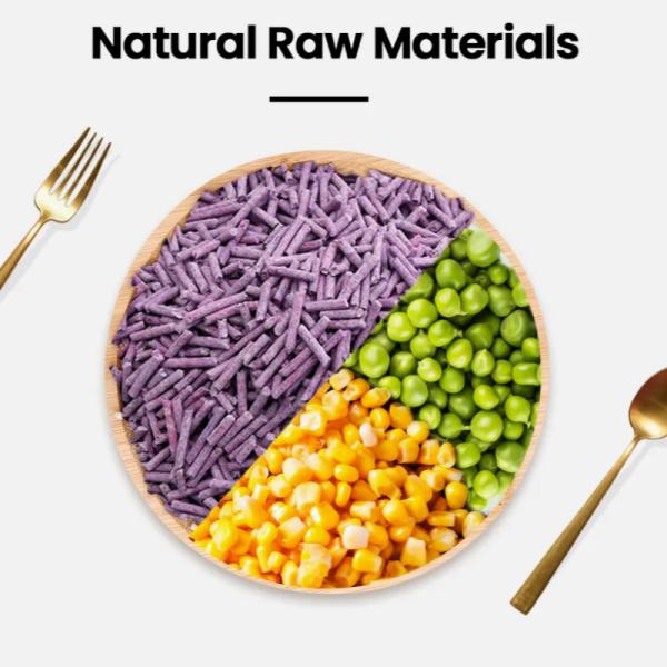 OEM Lavande naturelle Litter de chat Rassemblement rapide Déodorant fort pour les chats