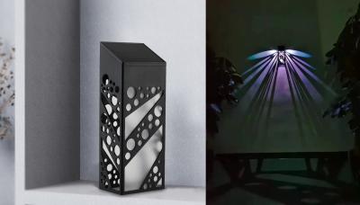 IP65 waterproof solar wall lights outdoor LED lighting UV resistent fence garden light