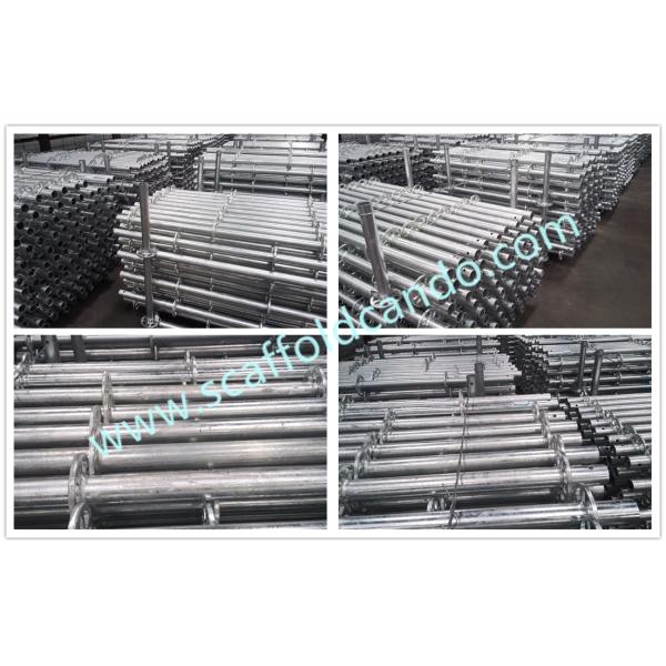 60mm OD Q235 Q345 hot dip galvanized ringlock standard vertical 3000mm 2000mm 1000mm with good quality low price