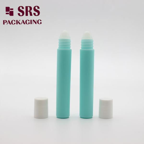 Metal Roller Ball Plastic Refillable Roll On Bottle 8ml for Perfume Essential Oil