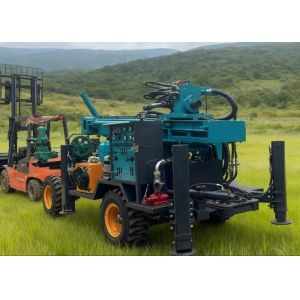 76/89mm Drilling Rod and Pneumatic Drive System for 180 Meters Depth Water Well Drilling