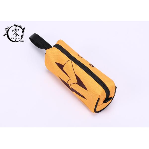 Pokemon Pikachu Zipper Pencil Case , Waterproof Travel Makeup Canvas Pencil Holder