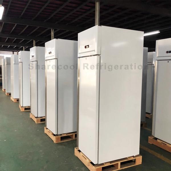 Single Door Air Cooling Stainless Steel Upright Fridge 530L Top Mounted Freezer