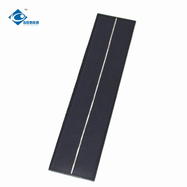 панель солнечных батарей 5V 59X249X2.2mm модуля ZW-59249 PV облегченного кремния ЛЮБИМЦА 2.4W солнечная monocrystalline