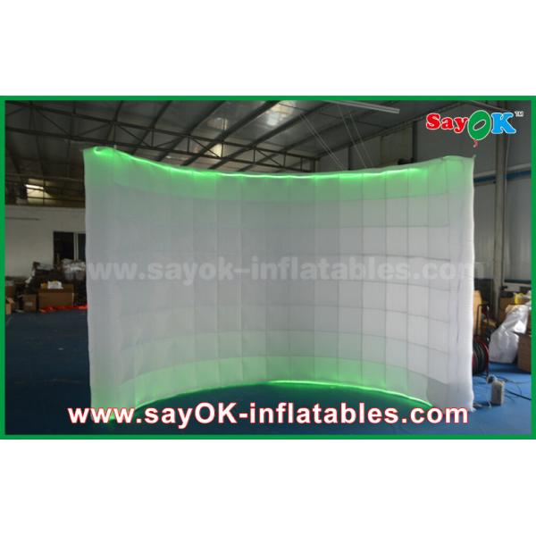 Оптовая продажа Photobooth стены приложения будочки фото раздувной свадьбы украшений партии раздувная с тканью нейлона