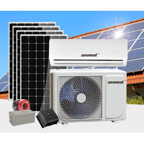 Cheap Price AC/DC 110V 220V 240V Green Solar Air Conditioner Solar Ac Dc Hybrid Air Conditioner With Solar Panels