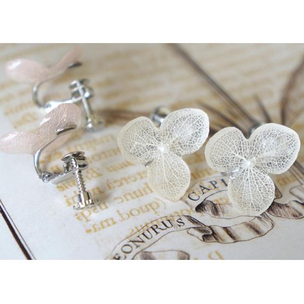 Forever Love Hand-Made Craft Real Flowers Dry Hydrangea Cheap Silver Stud Earrings For Women