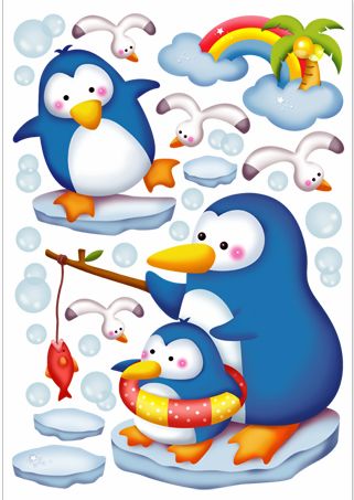 PVC Cartoon Childrens Wall Stickers Decorative