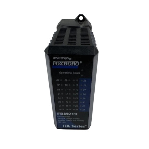 FOXBORO FBM219 8-Channel Thermocouple/mV Input PLC Module with Built-in Temperature Compensation and Isolated Channels for Industrial Monitoring