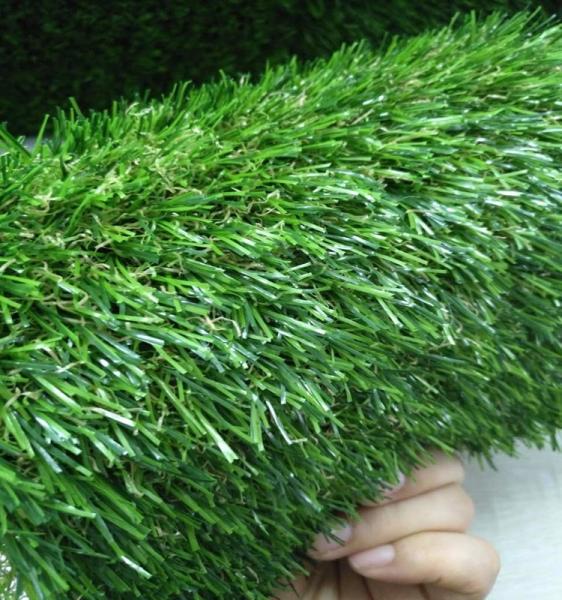 Backyard Decoration Synthetic Playground Turf / Fake Artificial Turf Playground Fantastic