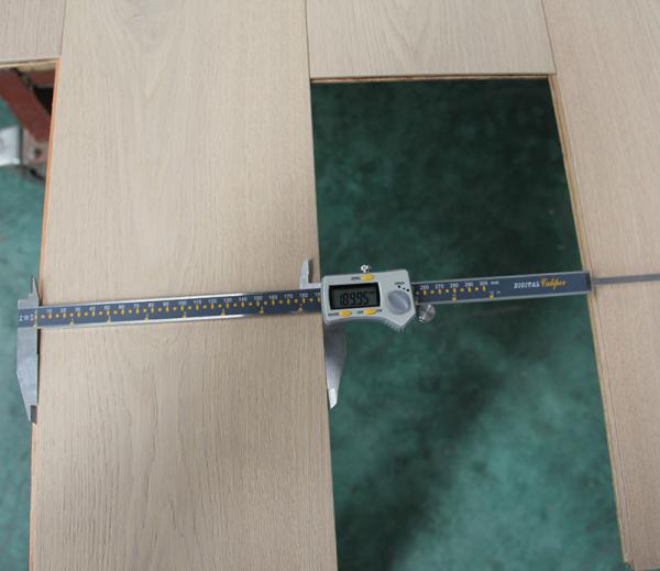 7 1/2 single plank Oak Engineered Wood Flooring, Invisible lacquered, Color Paris