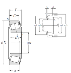 4T-32013 Tapered Roller Bearing 65x100x23MM 4T-32013X