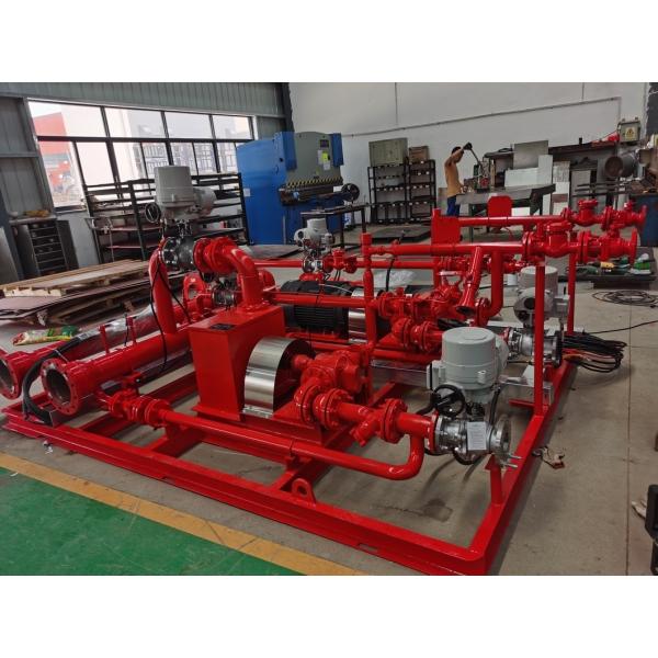 PHP64/100/120/160/220 Foam Bladder Tank Fire Suppression System with DN150 Foam Pump
