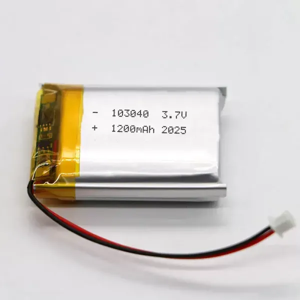 3C - 50C Pouch Lithium Ion Battery 103040 1200mAh 3.7 V Li Ion Battery