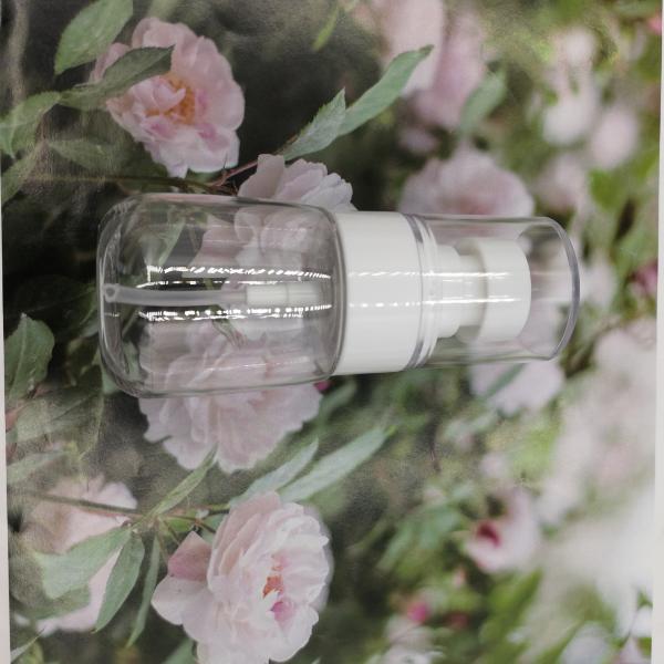 Luxury Clear Empty Upg 30ml Petg Bottle Ultra Fine Sprayer White