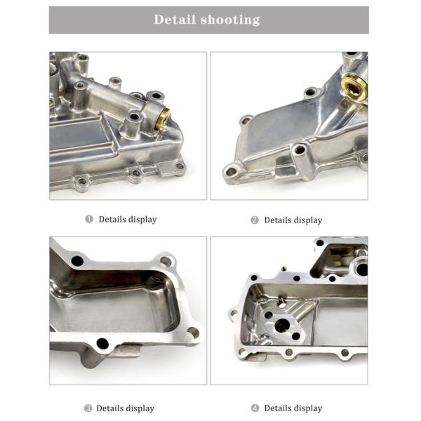 Irregular Shape BT50 Oil Cooler Cover WLF214300-10 Excavator