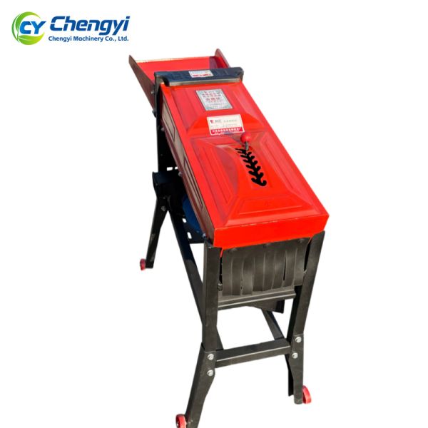 Iron Body Corn Thresher With Blower Grain Sheller Reliable Cleaning Processing Machine