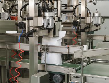 Salt Packaging Machine Turnkey Line Solution High Speed VFFS and Open Mouth Bagging Integration
