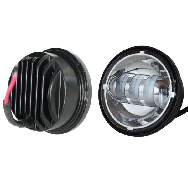Auto Drl Daytime Car LED Fog Lights Without Angel Eyes 1800 Lumen 6500K-7000K