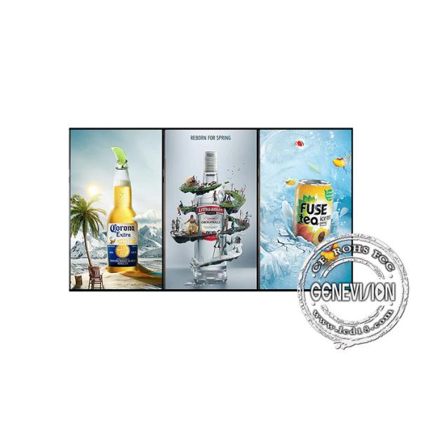 настенный дисплей шатона 500cd/sqm 3.5mm видео- для ресторана фаст-фуда