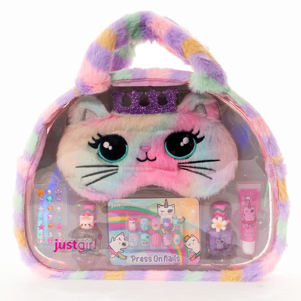 Birthday Party Beauty Set Girls Makeup Kit Non-toxic Children Real Cosmetic Pretend Play Toys
