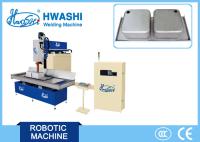 Máquina do soldador da emenda da banca da cozinha do CNC, máquina de soldadura automática da emenda do dissipador inserir