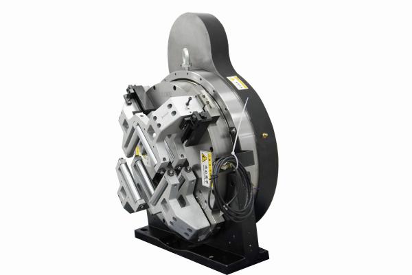 パイプレーザー切断用自動レーザーチャック 124mm