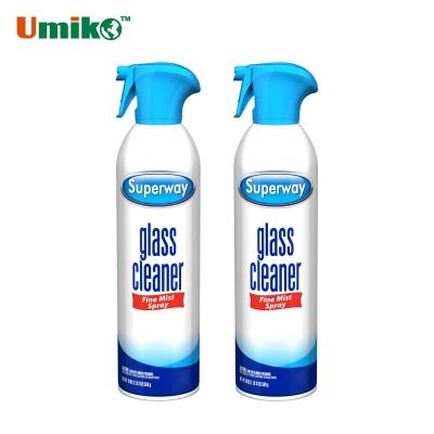 Long Lasting Fine Mist Glass Cleaning Spray Car Mirror Cleaner Spray Dry Rapidly
