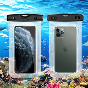 Waterproof Phone Pouch, Universal Waterproof Phone Case, Dry Bag Outdoor Beach Bag IPhone Holder Underwater Cellphone