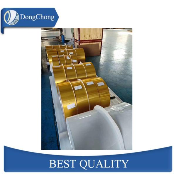 Gold Fin Stock Aluminum Foil Strips Foil Air - Conditioner Use 3102-H22
