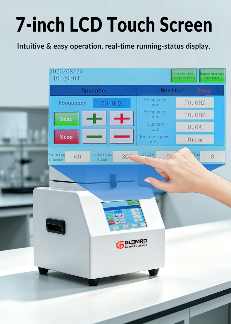 High Throughput Tissue Grinder Lab Sample Homogenizer for DNA RNA Extraction Animal Plant Soil Sample Preparation