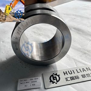 K5500 Hydraulic Breaker Tool Bush Tool Bushing Upper Lower Outer Front Cover Lower Thrust Manufacturer Durable Steel Hardened